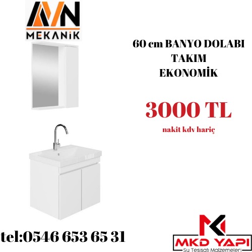 Optimum Banyo Dolabı 